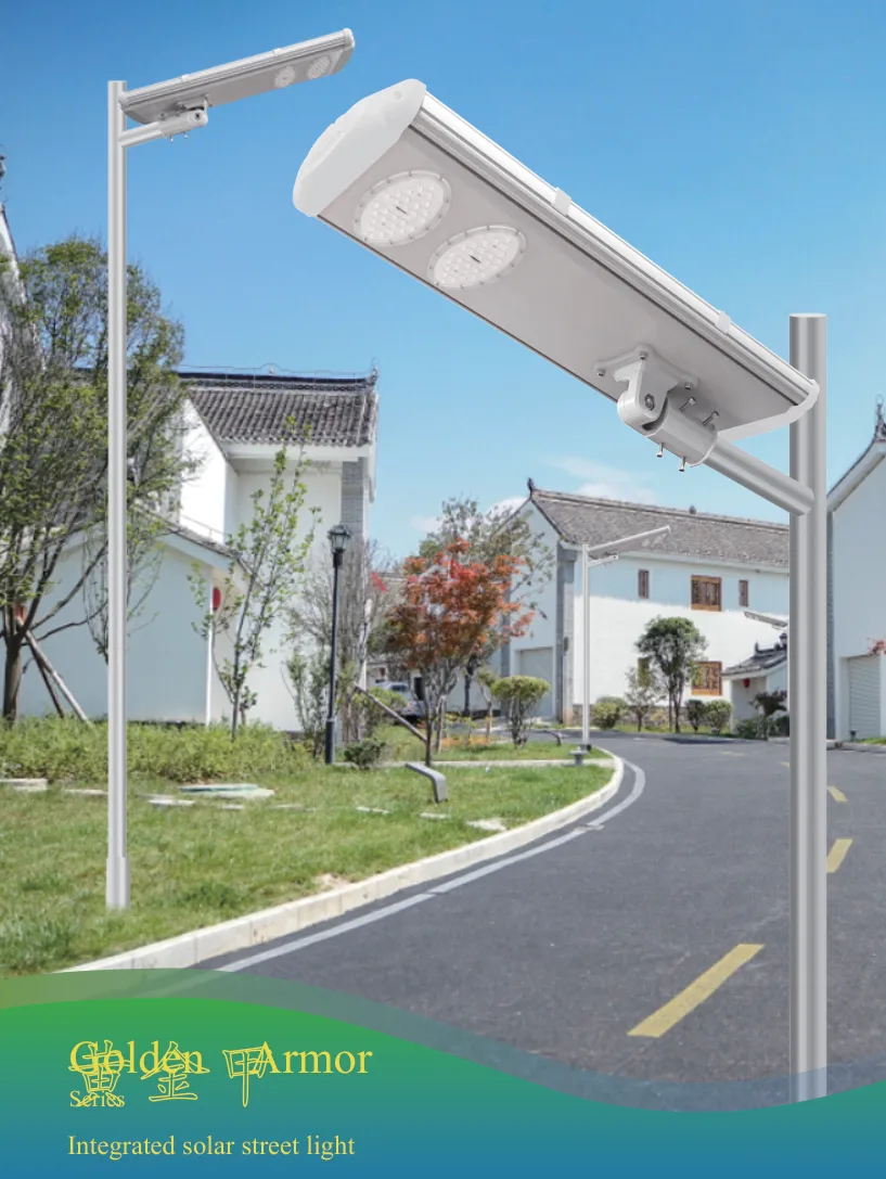 Solar Street Lighting Golden Armor